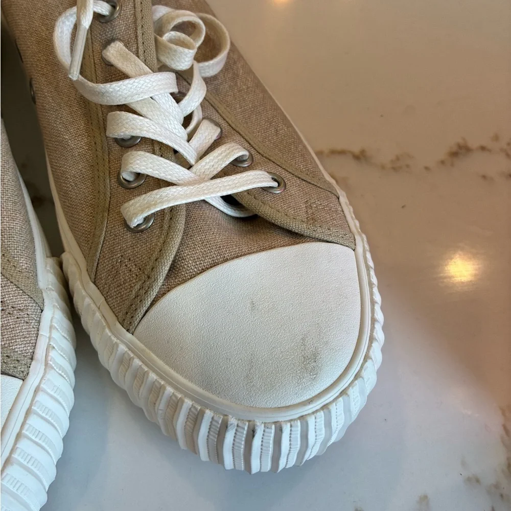 P.F. Flyers - Safari Center Low-Top Classic Canvas Sneakers size 10
